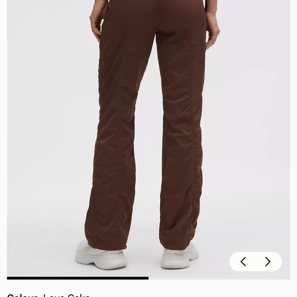 Lululemon Dance Studio Mid-Rise Pant *Short - Lava Cake / Size 10 - Picture 2 of 3